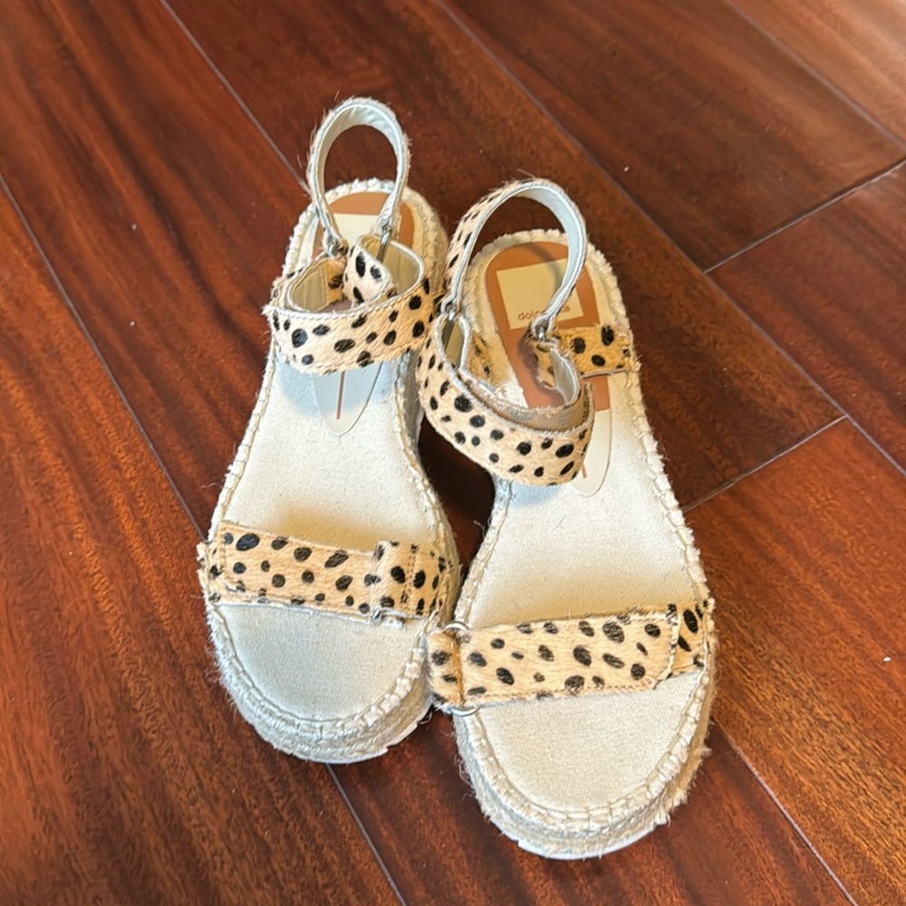 Dolce vita Myra  sandals - Leopard Calf Hair